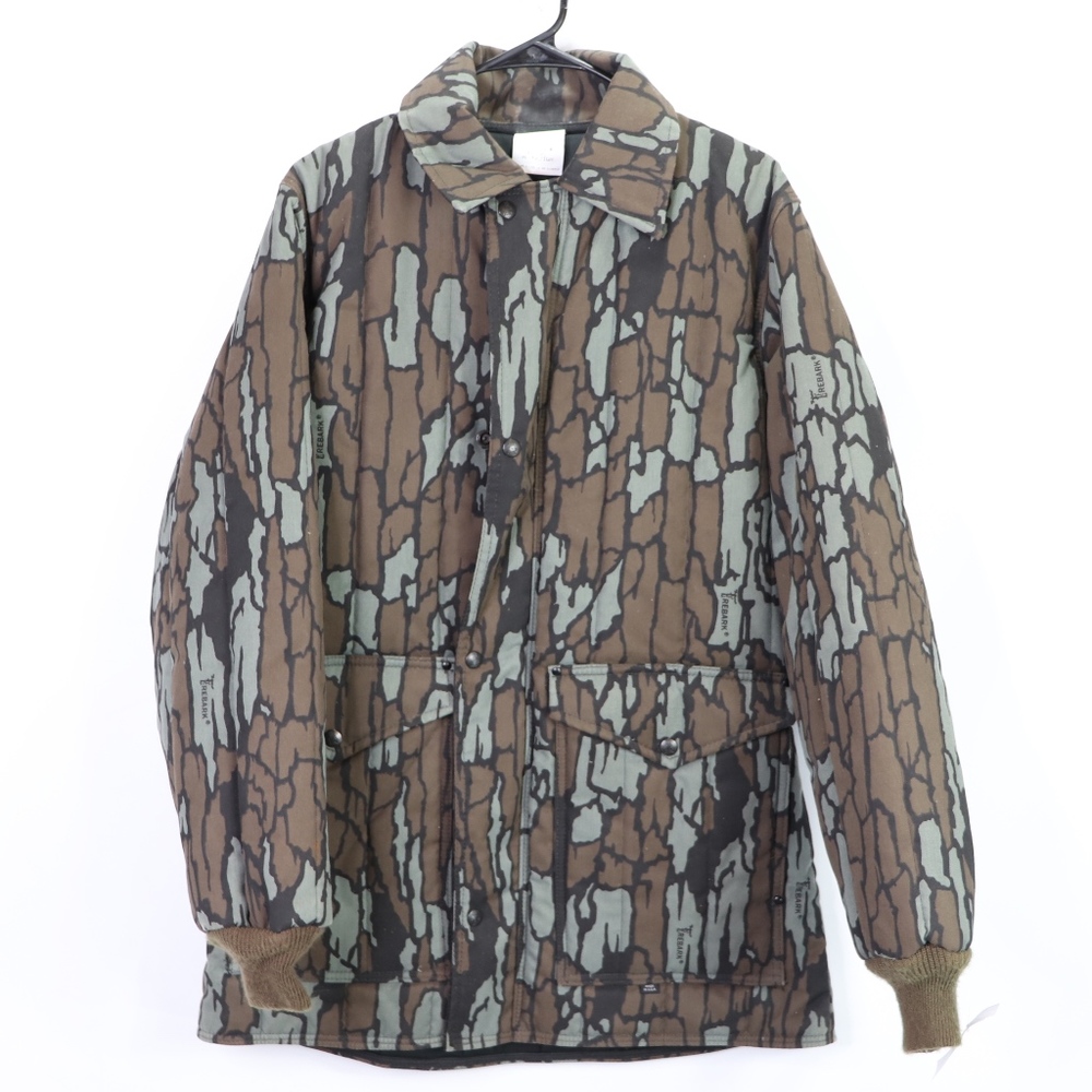 Vtg New Refrigiwear Mens Medium Tree Camo Jacket